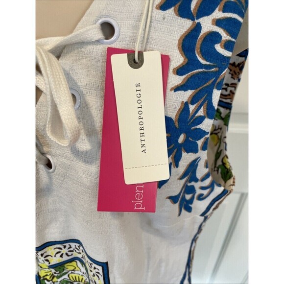 Anthropologie NWT Tracy Reese Womens Size M White Boho Print Sheath Dress $168.0 - Picture 6 of 12